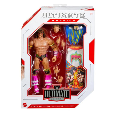 WWE ULTIMATE EDITION: ULTIMATE WARRIOR ACTION FIGURE