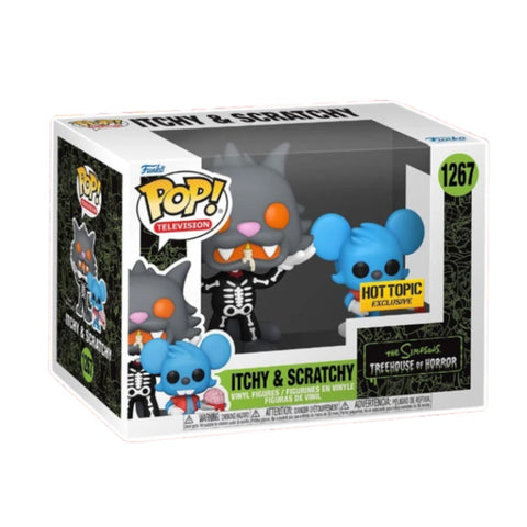 ANIMATION: THE SIMPSONS - ITCHY & SCRATCHY (HALLOWEEN EXCLUSIVE) POP!