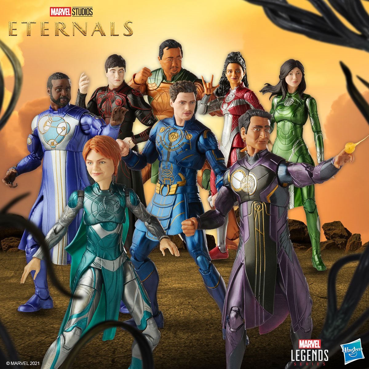 MARVEL LEGENDS: ETERNALS - GILGAMESH SERIES BUILD A FIGURE 6-INCH