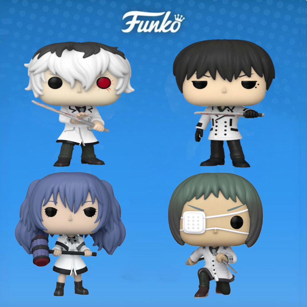 FUNKO POP ANIMATION: TOKYO GHOUL: RE – U.S. 4-PACK POP! BUNDLE VINYL –  Unique Seeks Store