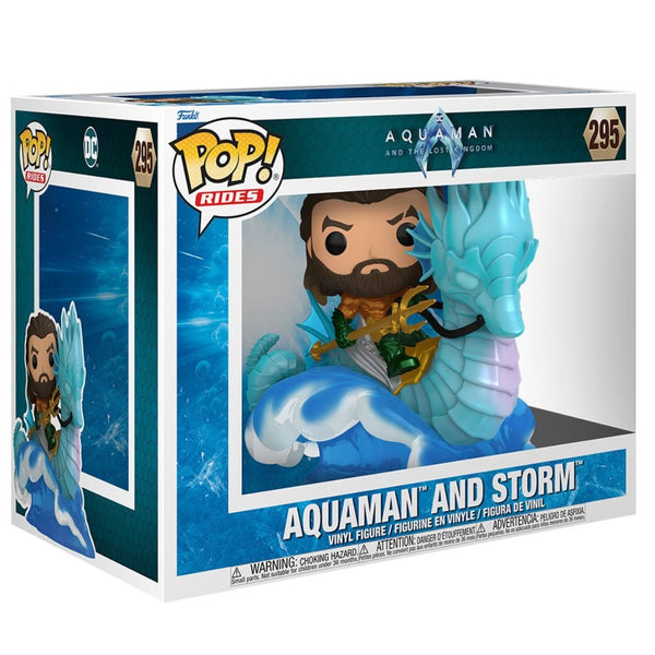 RIDES: AQUAMAN AND THE LOST KINGDOM - AQUAMAN AND STORM POP!