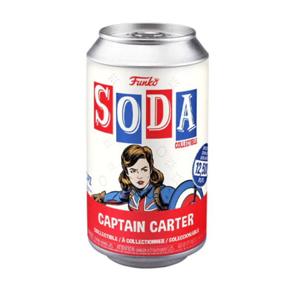 MARVEL: WHAT IF...? - CAPTAIN CARTER VINYL SODA FIGURE!