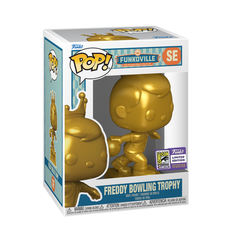 AD ICONS: FUNKO - FREDDY BOWLING TROPHY (SDCC EXCLUSIVE) POP!