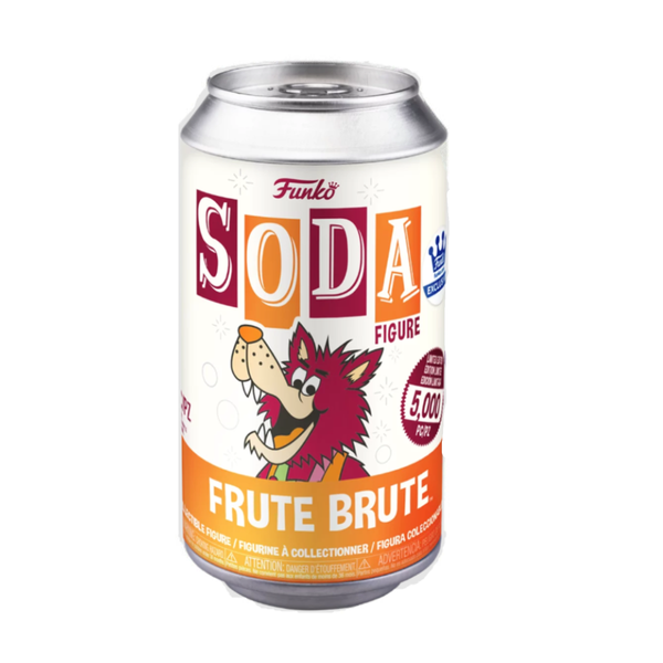 AD ICONS: GENERAL MILLS - FRUIT BRUTE (EXCLUSIVE) VINYL SODA FIGURE!
