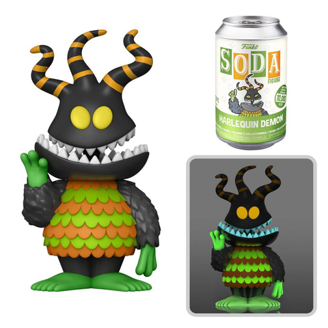 DISNEY: THE NIGHTMARE BEFORE CHRISTMAS - HARLEQUIN DEMON VINYL SODA FIGURE!