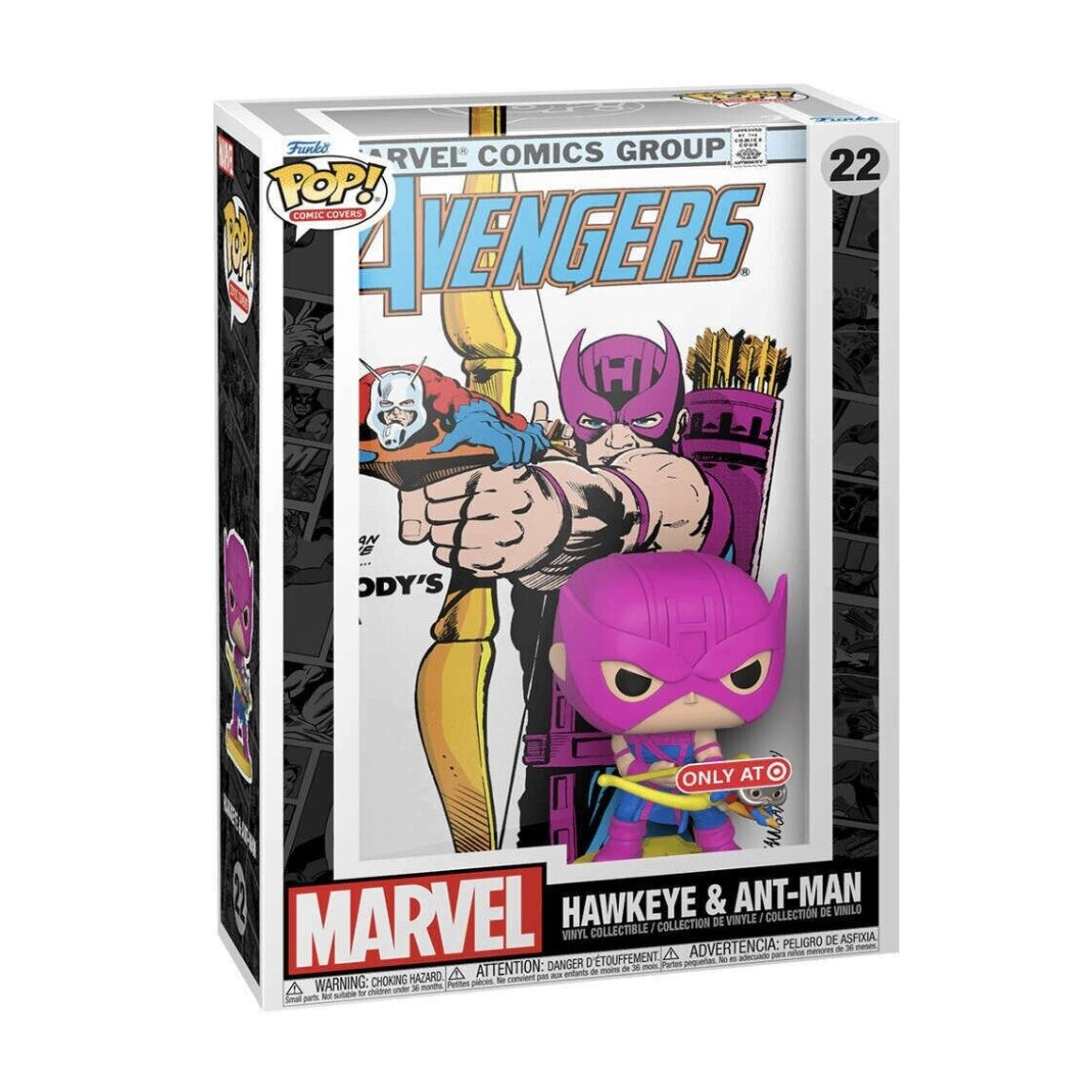 COMIC COVERS: THE AVENGERS - HAWKEYE & ANT-MAN (EXCLUSIVE) POP!