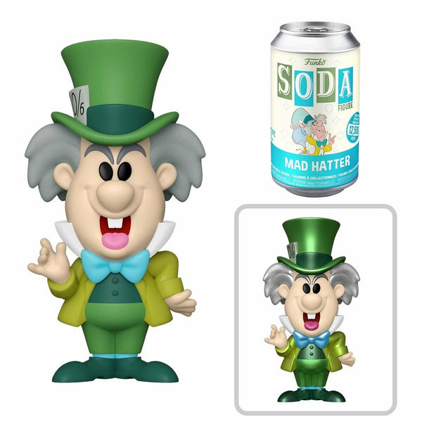 DISNEY: ALICE IN WONDERLAND - MAD HATTER VINYL SODA FIGURE!