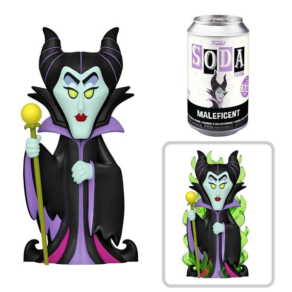 DISNEY: VILLAINS - MALEFICENT VINYL SODA FIGURE!