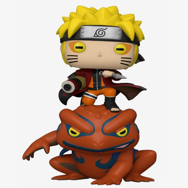 RIDES: NARUTO SHIPPUDEN- NARUTO ON GAMAKICHI (EXCLUSIVE) POP!