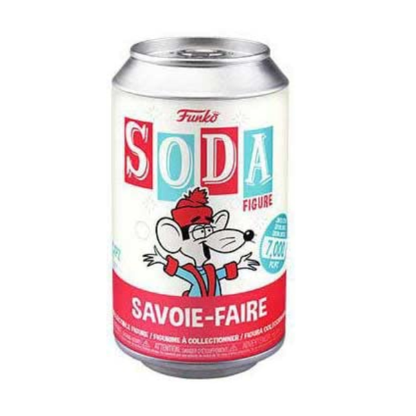 ANIMATION: UNDERDOG - SAVOIE-FAIRE VINYL SODA FIGURE!