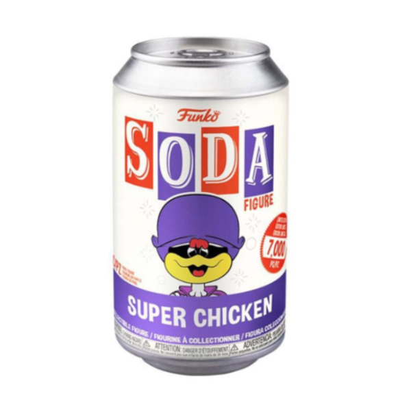 ANIMATION: SUPER CHICKEN - SUPER CHICKEN VINYL SODA FIGURE!