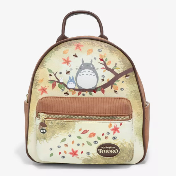 HER UNIVERSE X STUDIO GHIBLI - MY NEIGHBOR TOTORO FALL LEAVES MINI BACKPACK