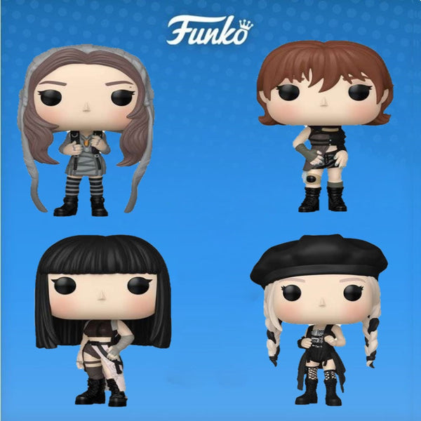 ROCKS: BLACKPINK  - JISOO, JENNIE, ROSE, LISA (PINK VENOM EXCLUSIVE) 4-PACK POP! SET