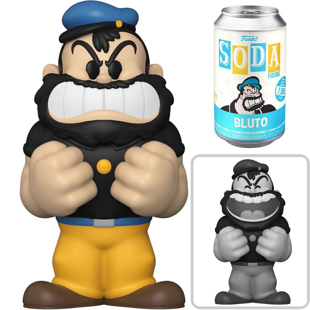 ANIMATION: POPEYE - BLUTO VINYL SODA FIGURE!