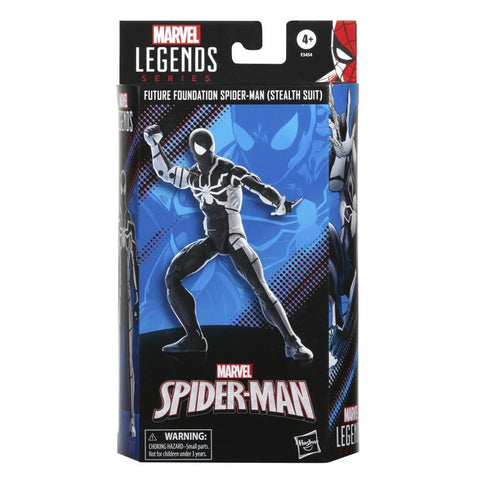 MARVEL LEGENDS SERIES: SPIDER-MAN - FUTURE FOUNDATION SPIDER-MAN (STEALTH SUIT) 6-INCH ACTION FIGURE