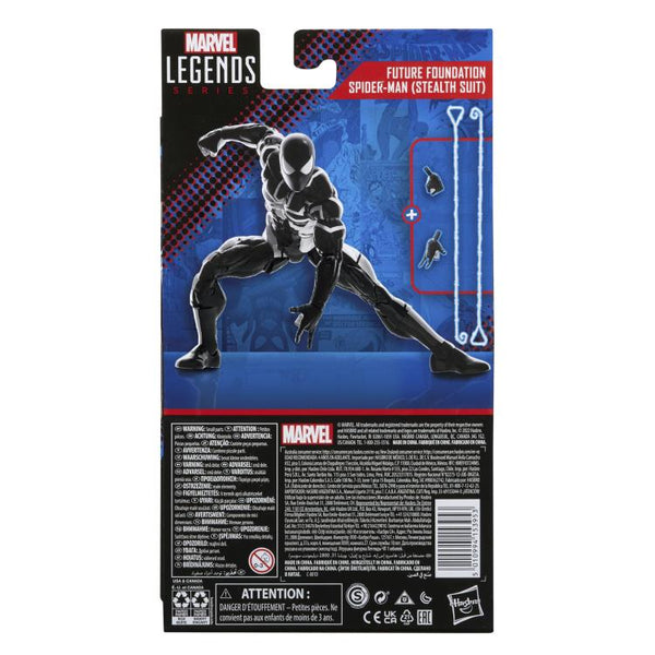 MARVEL LEGENDS SERIES: SPIDER-MAN - FUTURE FOUNDATION SPIDER-MAN (STEALTH SUIT) 6-INCH ACTION FIGURE