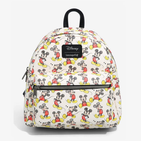 LOUNGEFLY x DISNEY: MICKEY MOUSE AND FRIENDS - MICKEY MOUSE VINTAGE POSES MINI BACKPACK