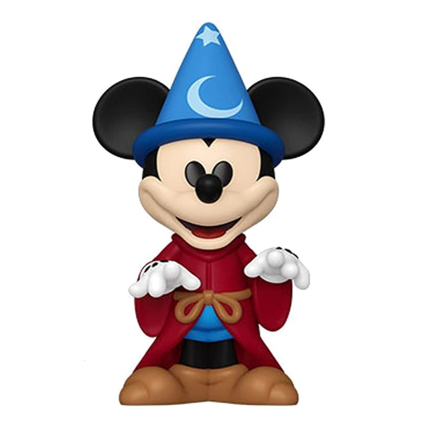 DISNEY: FANTASIA - SORCERER'S APPRENTICE MICKEY VINYL SODA FIGURE!