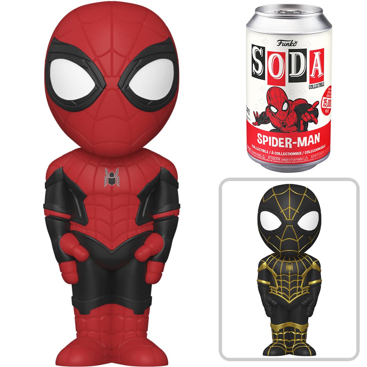 MARVEL: SPIDER-MAN NO WAY HOME - SPIDER-MAN VINYL SODA FIGURE!