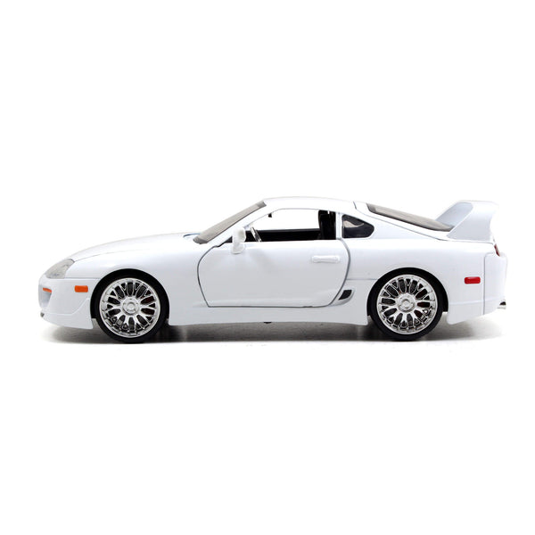 JADA TOYS: FAST & FURIOUS - BRIAN'S TOYOTA SUPRA (1: 24 SCALE WHITE DIE-CAST CAR)