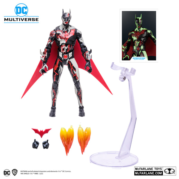 DC MULTIVERSE: BATMAN BEYOND - BATMAN BEYOND GLOW IN THE DARK 7-INCH ACTION FIGURE