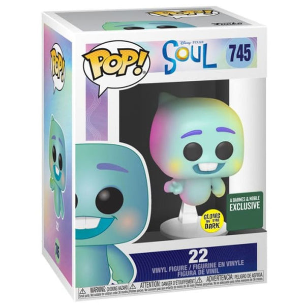 DISNEY: SOUL - 22 (GLOWS IN  THE DARK EXCLUSIVE) POP!