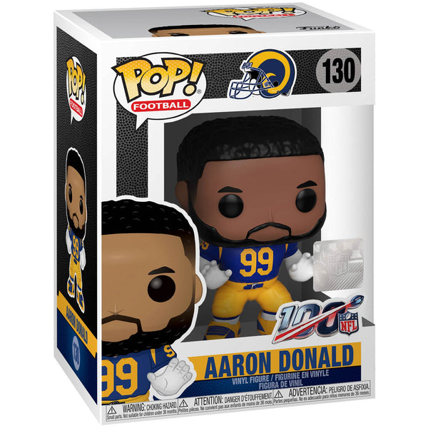 NFL FOOTBALL: LOS ANGELES RAMS - AARON DONALD (HOME JERSEY) POP!