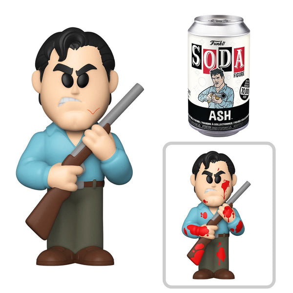 TELEVISION: ASH VS EVIL DEAD - ASH VINYL SODA FIGURE!