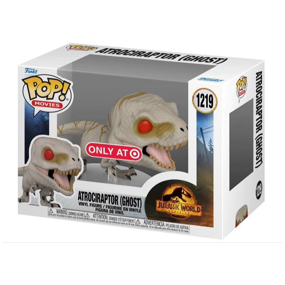 MOVIES: JURASSIC WORLD DOMINION - ATROCIRAPTOR (GHOST EXCLUSIVE) POP!