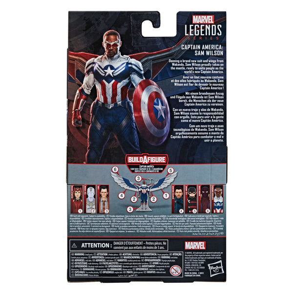 MARVEL LEGENDS: AVENGERS 2021 BUILD A FIGURE 6-INCH ACTION FIGURES