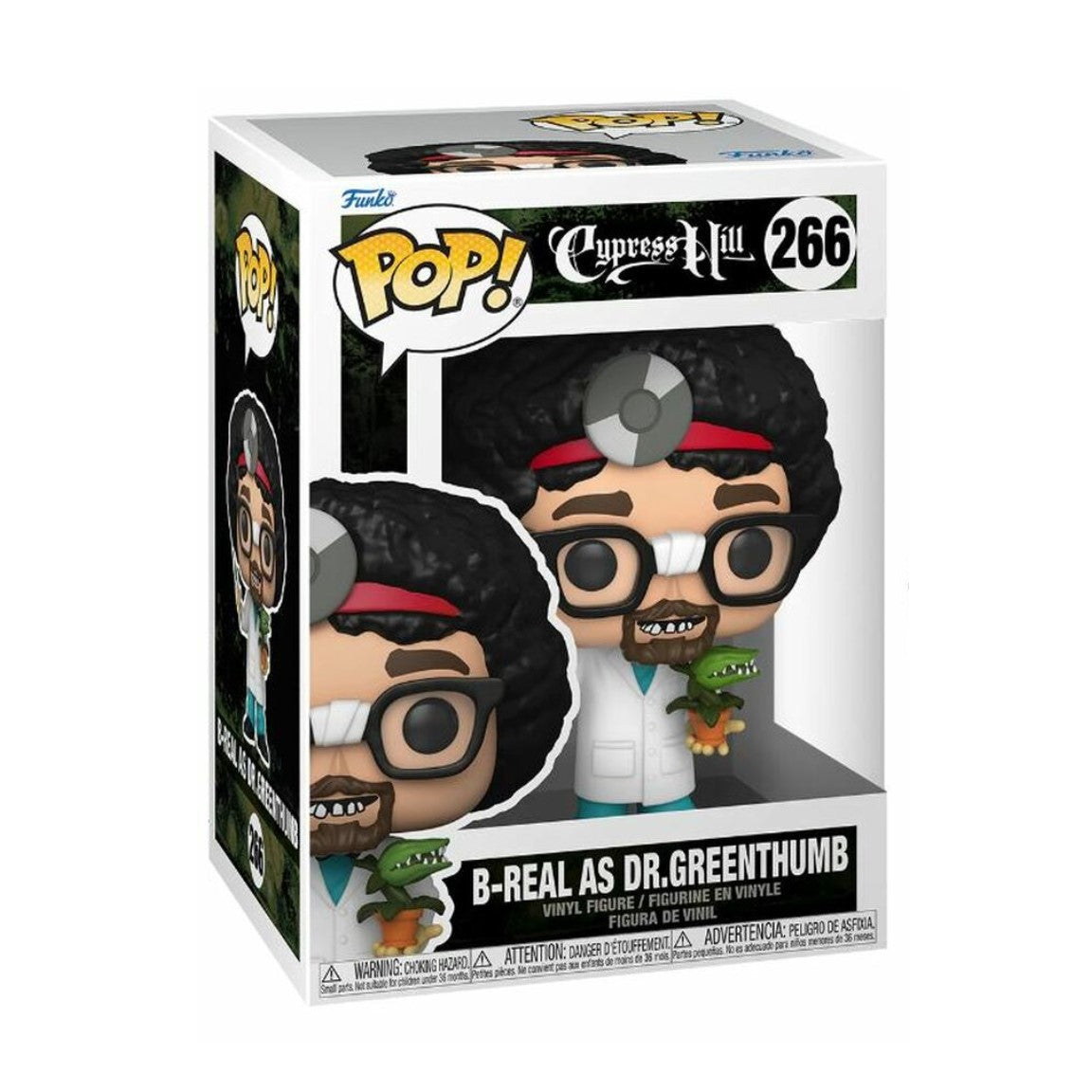 ROCKS: CYPRESS HILL - B-REAL AS DR. GREENTHUMB POP!