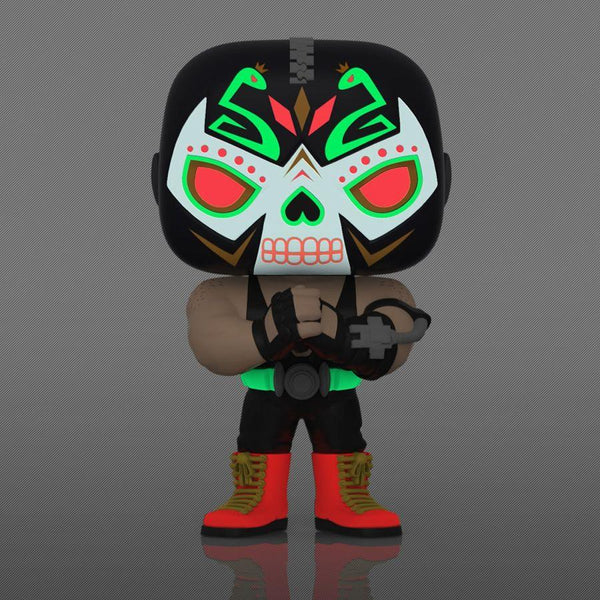 DC UNIVERSE: SUPER HEROES - BANE (DIA DE LOS MUERTOS GLOW IN THE DARK EXCLUSIVE) POP!