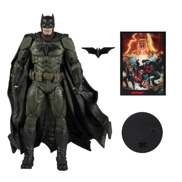 DC DIRECT: PAGE PUNCHERS - BATMAN 7-INCH ACTION FIGURE WITH BLACK ADAM COMIC