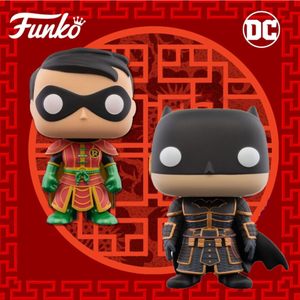 DC UNIVERSE: SUPER HEROES - IMPERIAL PALACE BATMAN & ROBIN 2-PACK POP! BUNDLE