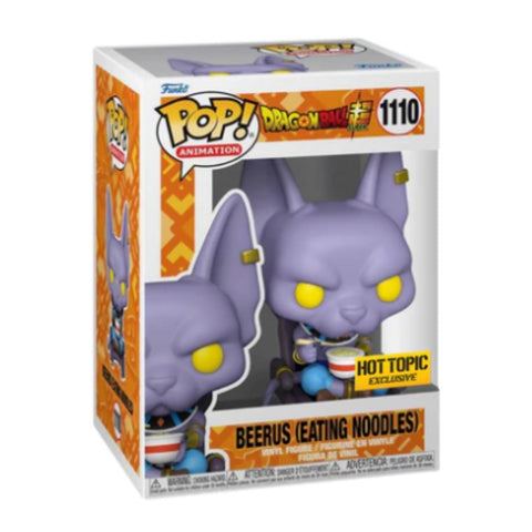 ANIMATION: DRAGON BALL SUPER - BEERUS (EATING NOODLES EXCLUSIVE) POP!