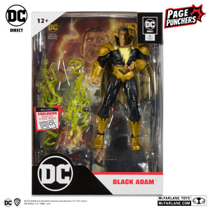 DC DIRECT: PAGE PUNCHERS - BLACK ADAM 7-INCH ACTION FIGURE WITH BLACK ADAM COMIC