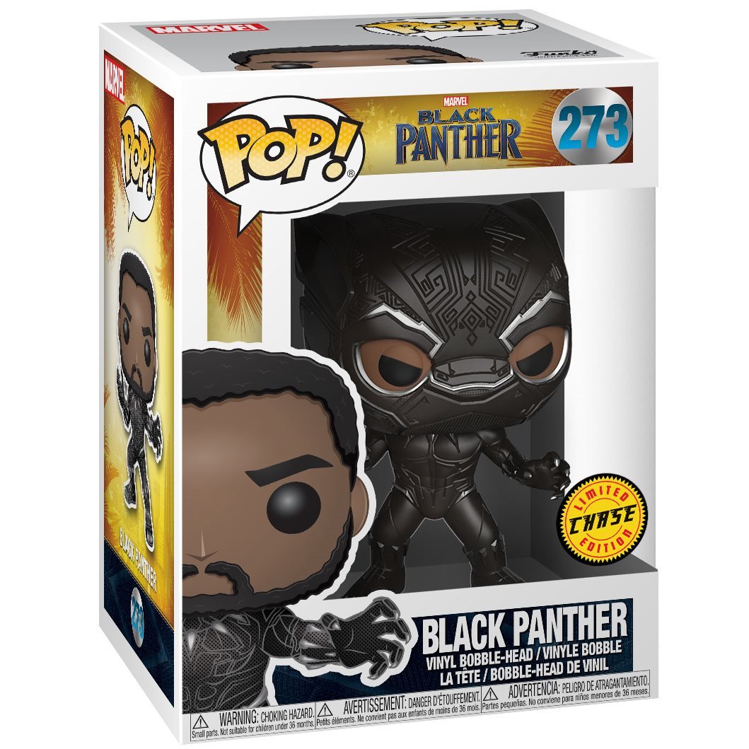 MARVEL: BLACK PANTHER - BLACK PANTHER (CHASE LIMITED EDITION) POP!