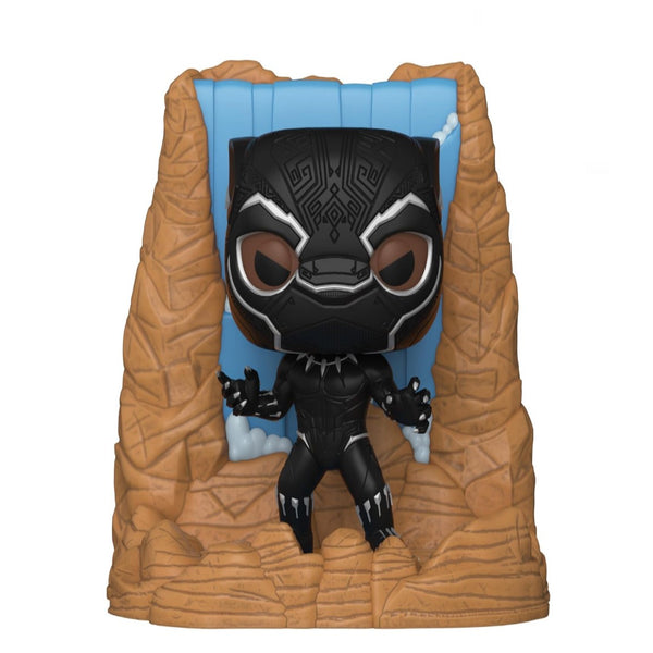 MARVEL HEROES - BLACK PANTHER WITH WATERFALL (HOLLYWOOD EXCLUSIVE) DELUXE POP!