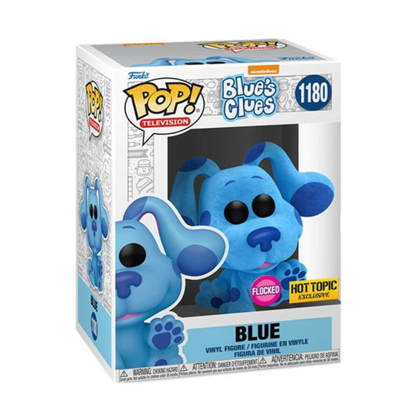 TELEVISION: BLUE'S CLUES - BLUE (FLOCKED EXCLUSIVE) POP!