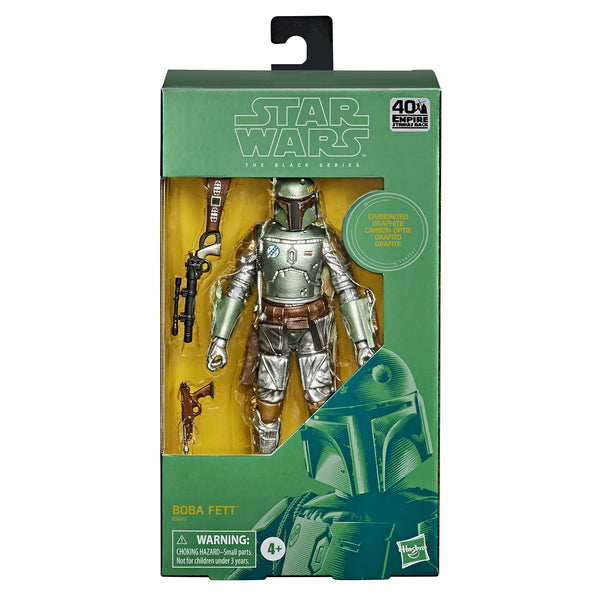 STAR WARS THE BLACK SERIES: CARBONIZED BOBA FETT 6-INCH ACTION FIGURE