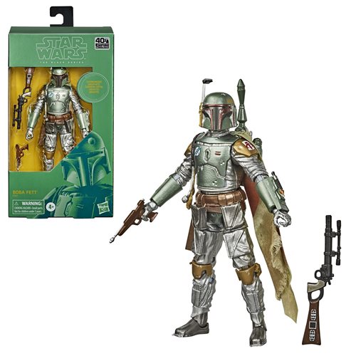 STAR WARS THE BLACK SERIES: CARBONIZED BOBA FETT 6-INCH ACTION FIGURE