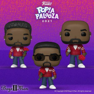 ROCKS: BOYZ II MEN - NATHAN MORRIS, SHAWN STOCKMAN, AND WANYA MORRIS 3-PACK POP! BUNDLE