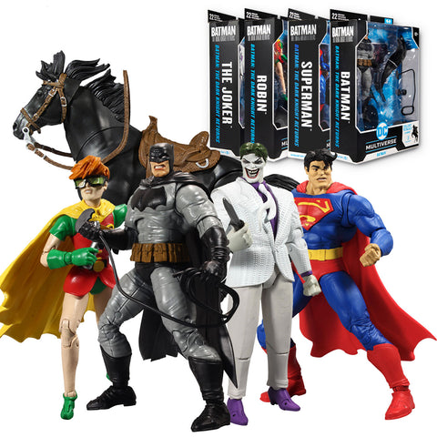 DC MULTIVERSE: THE DARK KNIGHT RETURNS - BATMAN'S HORSE BUILD-A-FIG WAVE 6 ACTION FIGURE