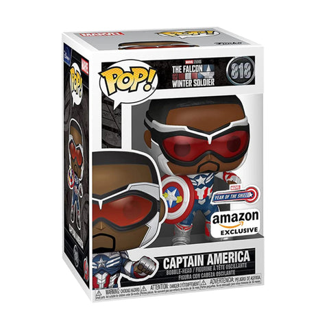 MARVEL: THE FALCON AND THE WINTER SOLDIER - CAPTAIN AMERICA (EXCLUSIVE) POP!