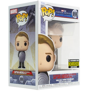 MARVEL: CAPTAIN AMERICA THE FIRST AVENGER - CAPTAIN AMERICA (WITH PROTOTYPE SHIELD EXCLUSIVE) POP!