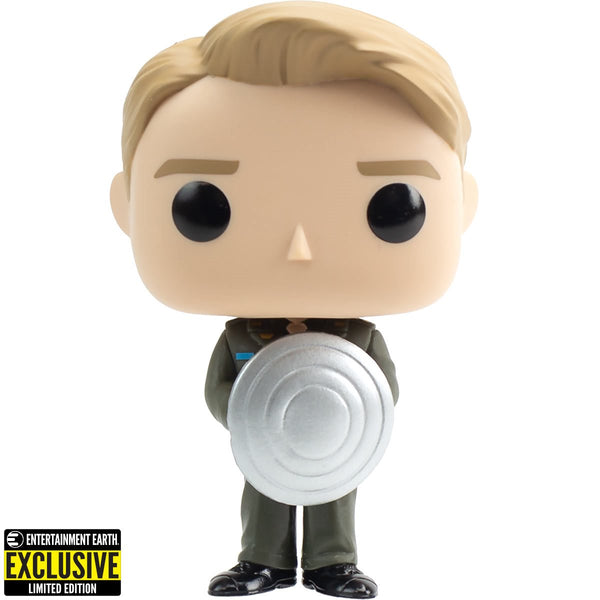 MARVEL: CAPTAIN AMERICA THE FIRST AVENGER - CAPTAIN AMERICA (WITH PROTOTYPE SHIELD EXCLUSIVE) POP!