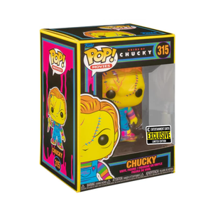 MOVIES: BRIDE OF CHUCKY - CHUCKY (BLACK LIGHT EXCLUSIVE) POP!