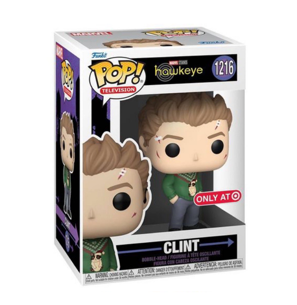 TELEVISION: HAWKEYE - CLINT BARTON AND KATE (UGLY SWEATER EXCLUSIVE) U.S. 2-PACK POP! BUNDLE