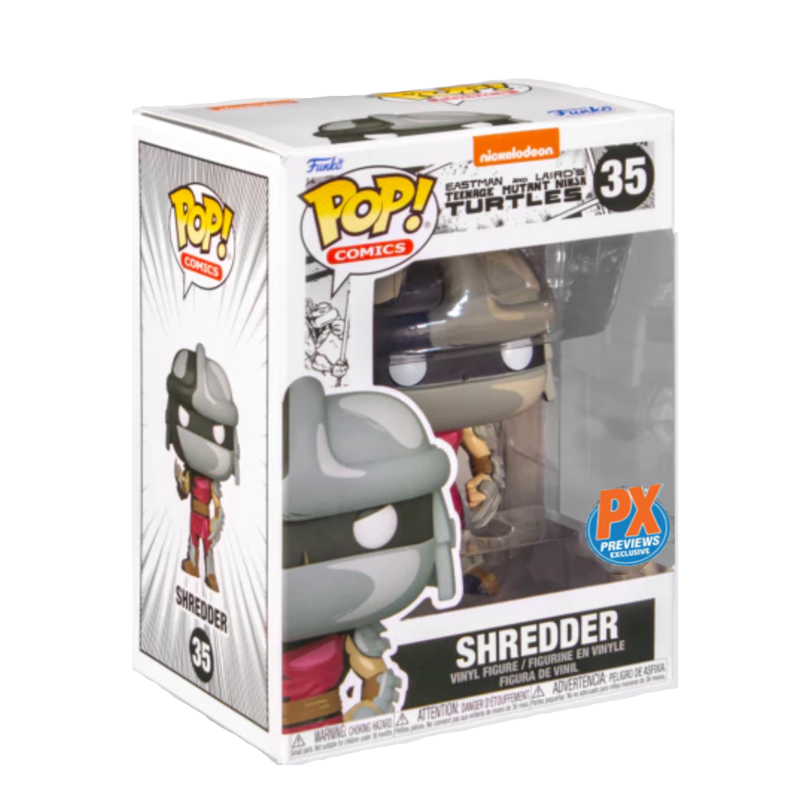 COMICS: TEENAGE MUTANT NINJA TURTLES - SHREDDER (EXCLUSIVE) POP!