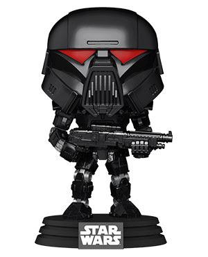 STAR WARS: THE MANDALORIAN: DARK TROOPER (BATTLE) POP!